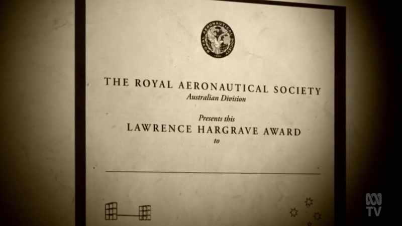 Today, the Lawrence Hargrave Award