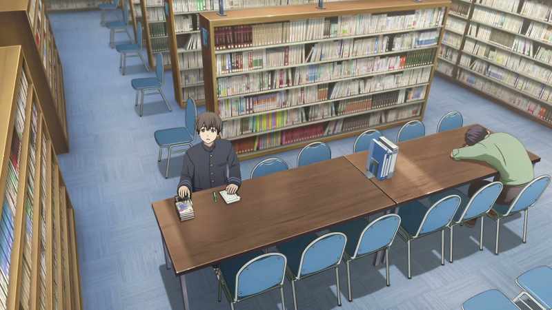 Today, the library closes at 4, due to maintenance