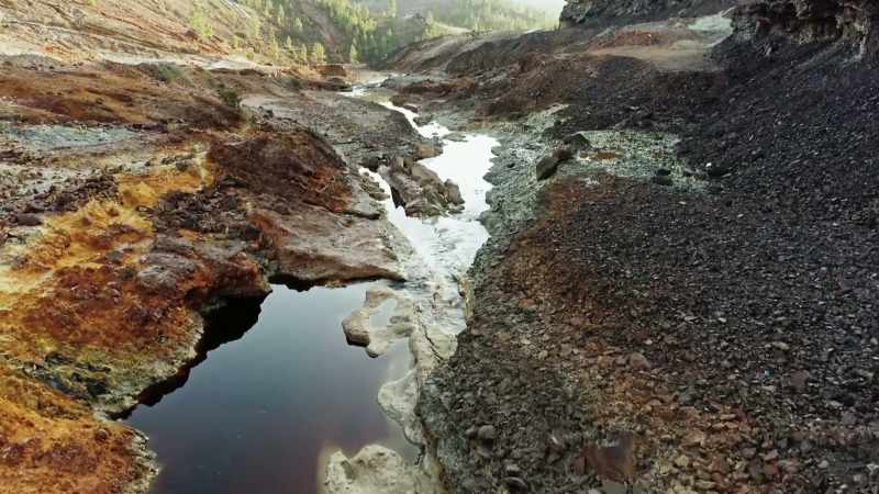 Today, the mining industry is gone