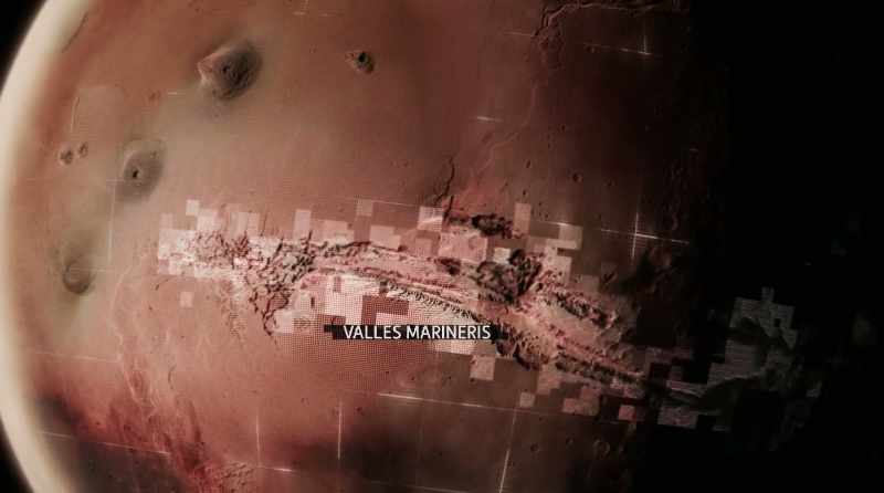Today there are only two places on Mars' surface