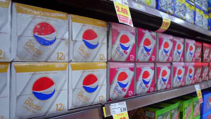 Today's Coke and Pepsi