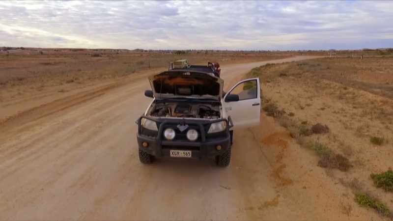 Today's lesson, in the remote outback