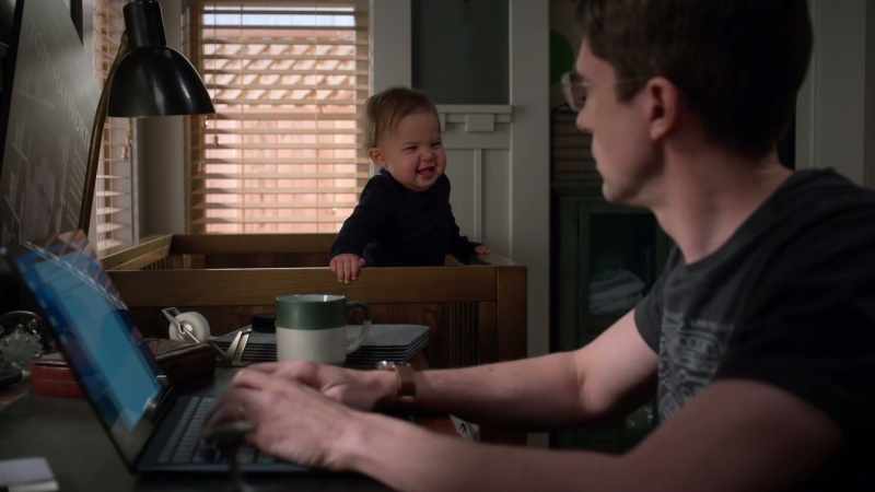 [toddler babbling]