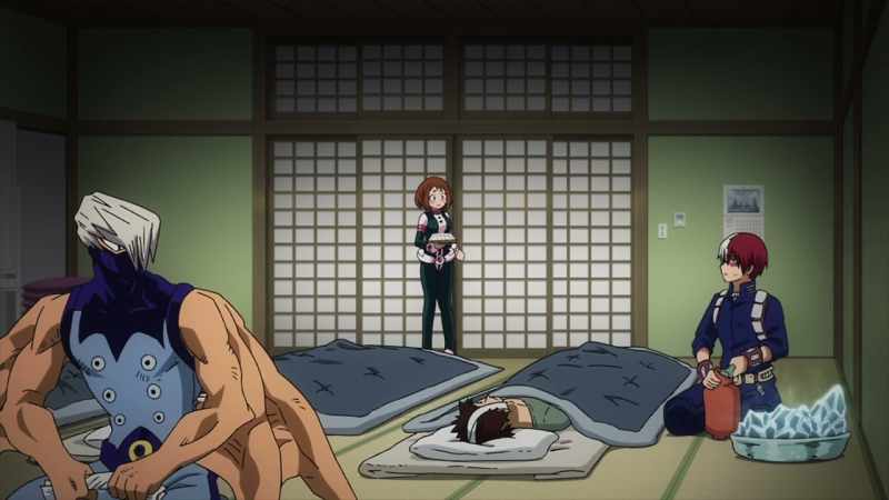 Todoroki, how are Deku and Bakugo?