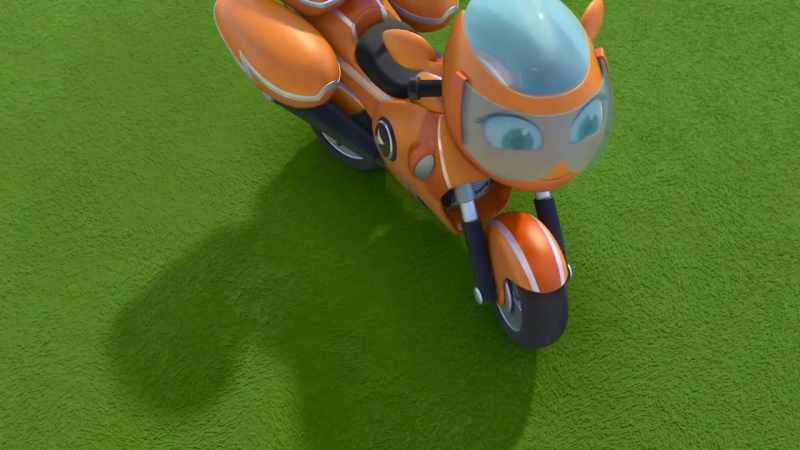 (together): Oh, we know. (engine revving)