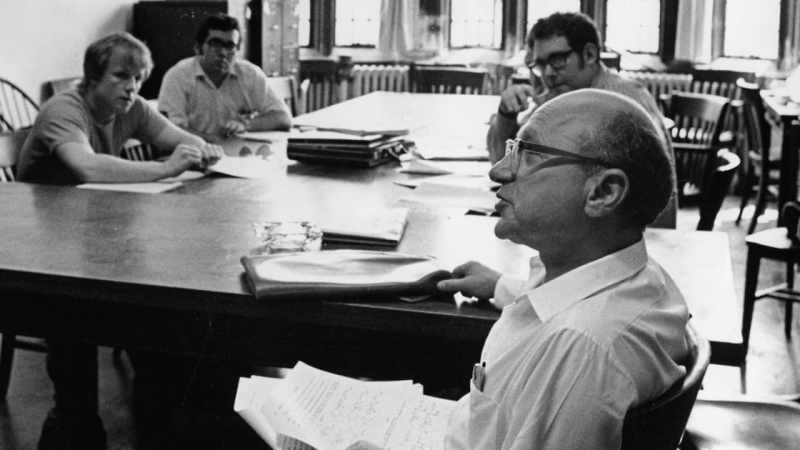 Tom was a Marxist when he took a course