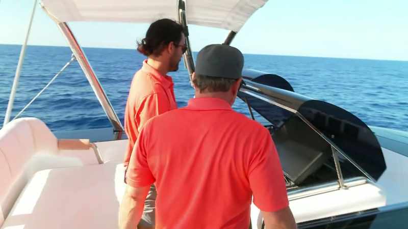 Tom, can you keep an eye on the sail going away?