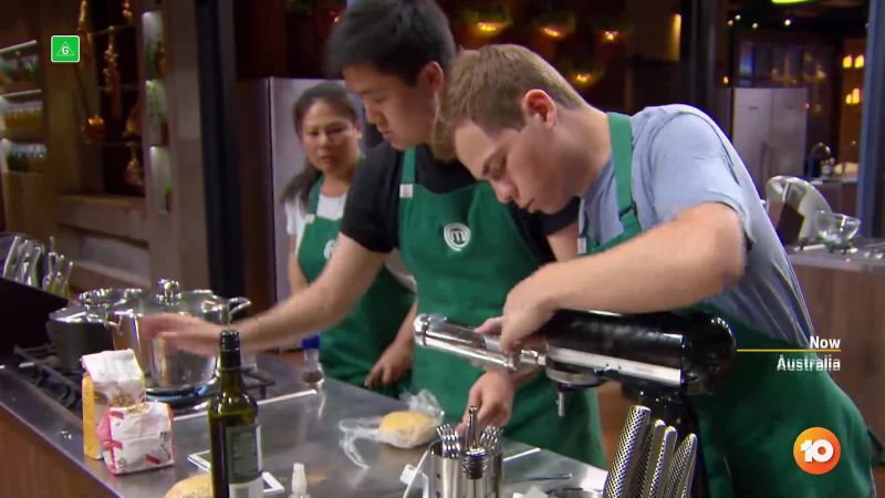 Tom, do you want to mind rolling the dough?