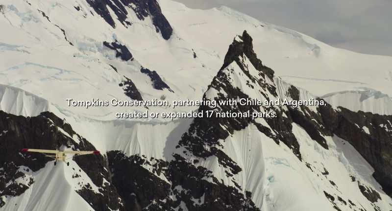 TOMPKINS CONSERVATION, BY PARTNERING WITH CHILE AND ARGENTINA