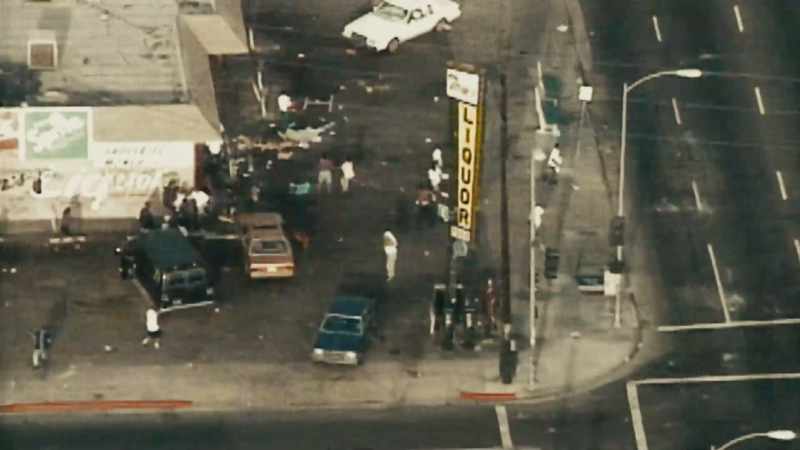 TOM'S LIQUOR STORE HAS BEEN LOOTED AT THIS POINT