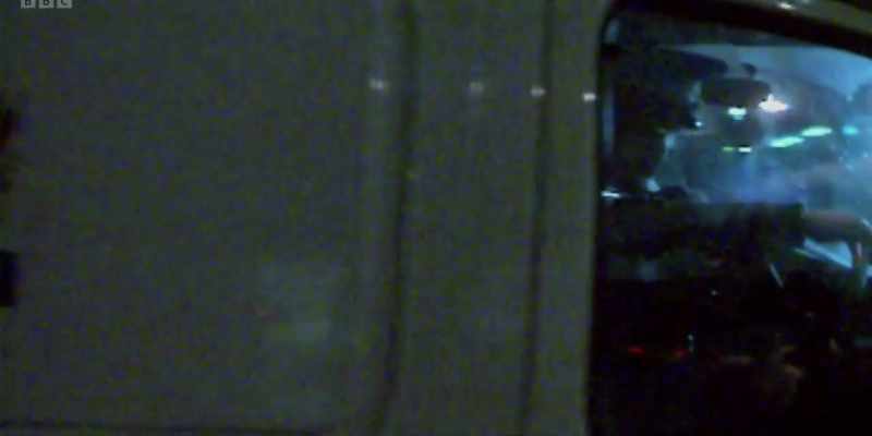 Tonight, a police van pulled out of Maxwell headquarters
