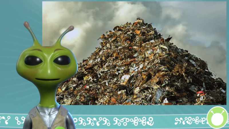 Tonight: garbage dumps. Curiously, humans use perfectly good land