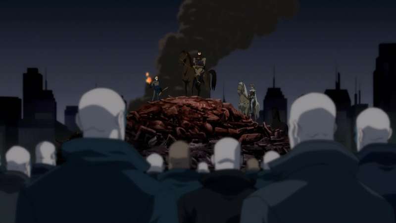 Tonight I am going to maintain order in Gotham City