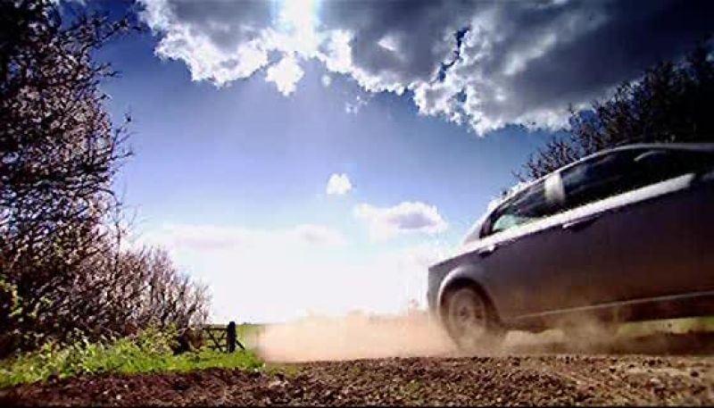Tonight, James races a man in wellies