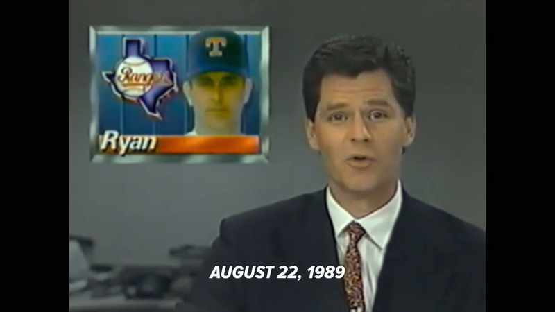 Tonight, Nolan Ryan went after career strikeout