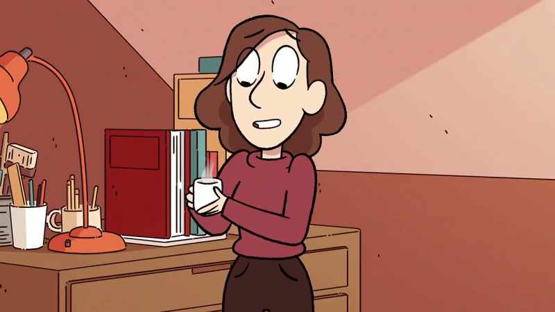 [Tontu] I'll get more hot chocolate. [grunts]
