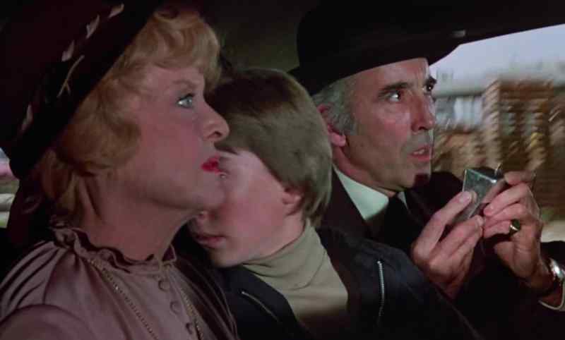 Tony, look through the window. The rear window