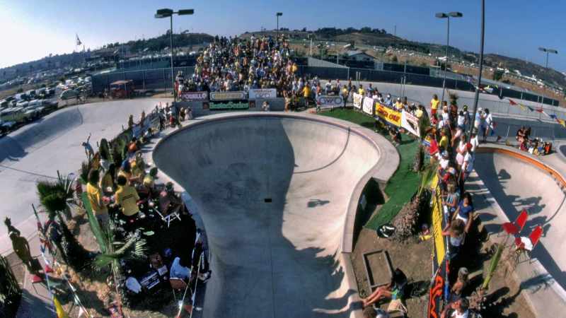 Tony's training ground was the Del Mar skateboard park