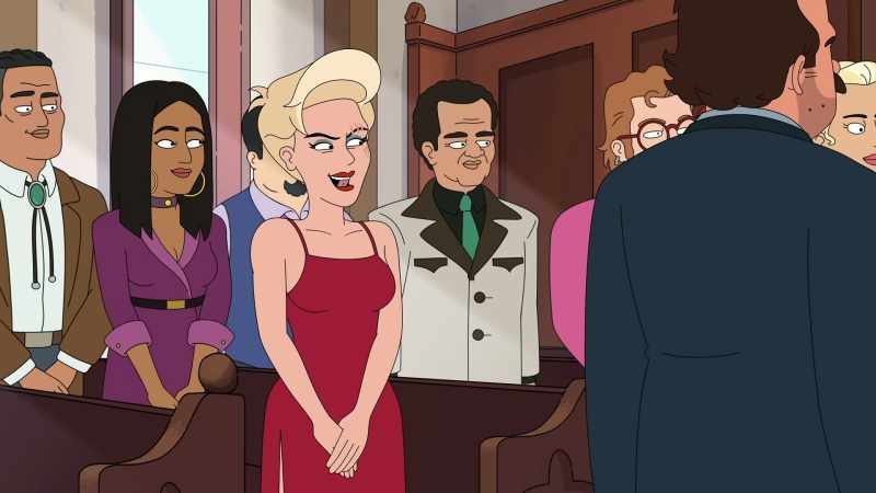 Too bad she doesn't look absolutely perfect in that