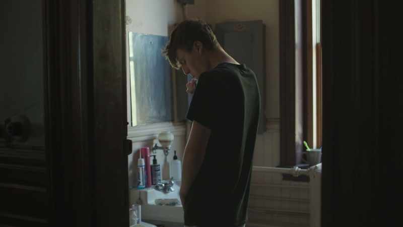 [toothbrush frothing]