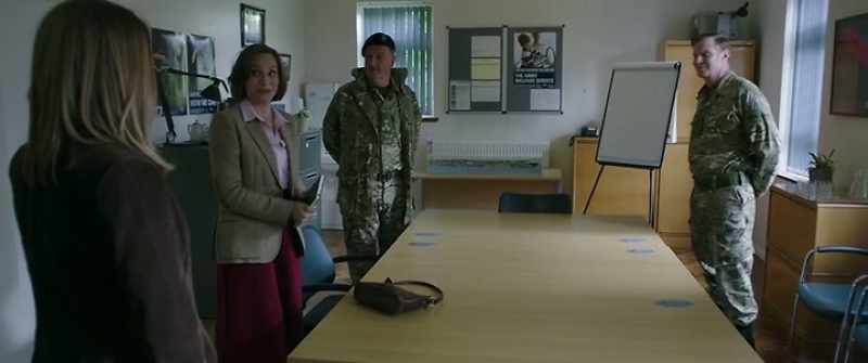 Top brass telling us what to do. (CHUCKLES)