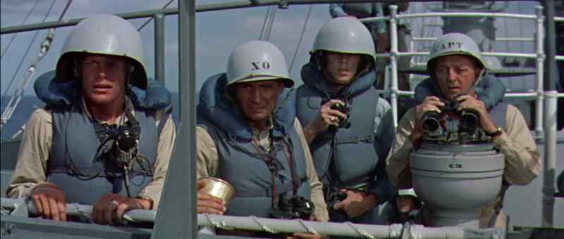 Torpedoes off the port bow