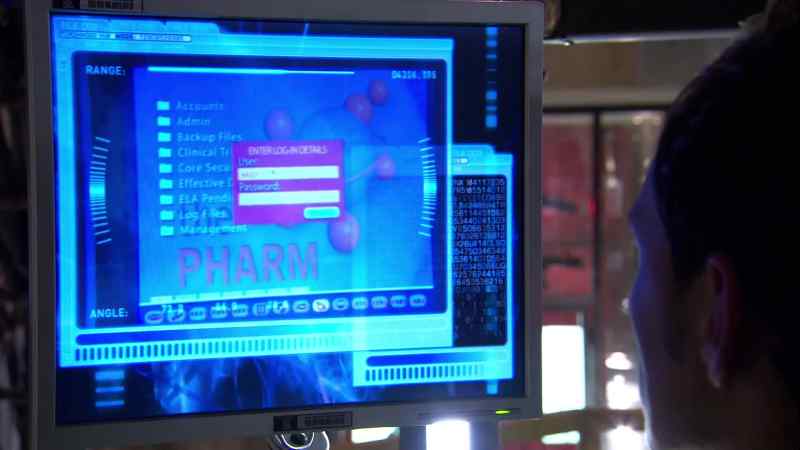 Tosh, can you help her blag her way into the computer system?