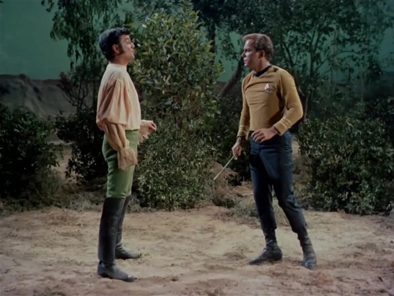 TouchÃ©, captain, touchÃ©. I must confess you scored first
