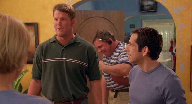 Brett What the hell is Brett Favre doing hereI'm in town to play the Dolphins you dumb assYeah I called him Mary I told him to pick up Warren and get down hereSee your friend Tucker was lyingabout a