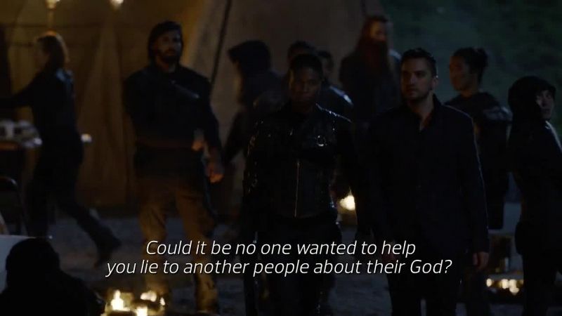 TOUGH CROWD. -WE DON'T NEED AN ARMY