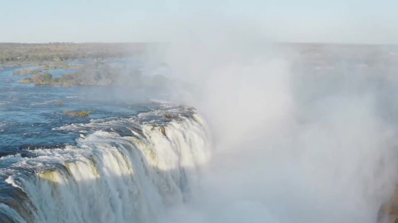 Towering clouds of mist