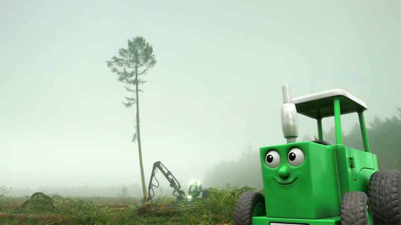 [Tractor Ted honking]