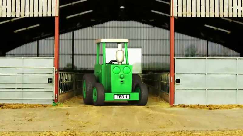 �� Tractor Ted is asleep in his shed ♪