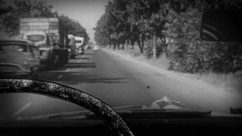 (traffic noise)
