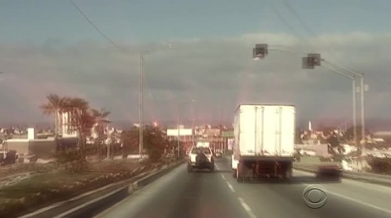 [Traffic sounds]