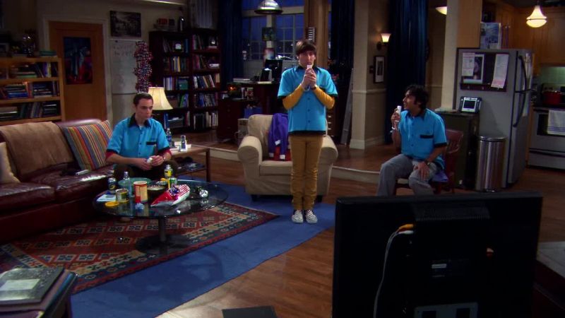 Trailing badly, Wolowitz needs a strike