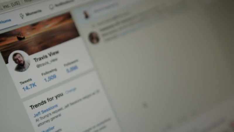 Travis View: When I created my account