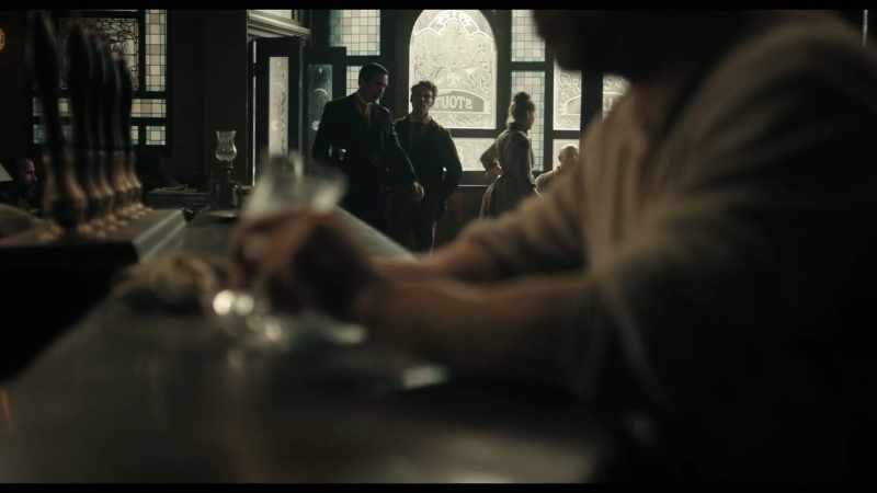 [Treacle, Peggy speak indistinctly]