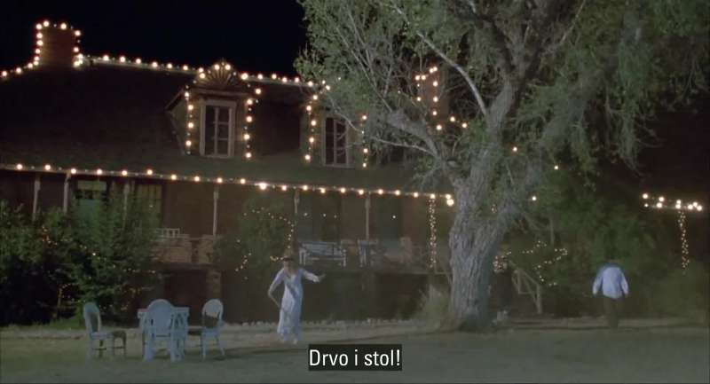 Tree and table