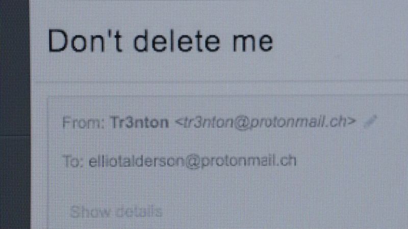 Trenton's e-mail