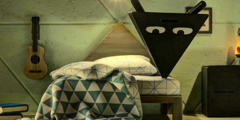 Triangle's morning routine wasn't very much like Square's
