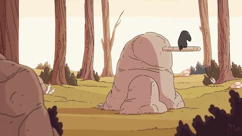 Trolls don't usually come this far down the mountain. [chuckles]