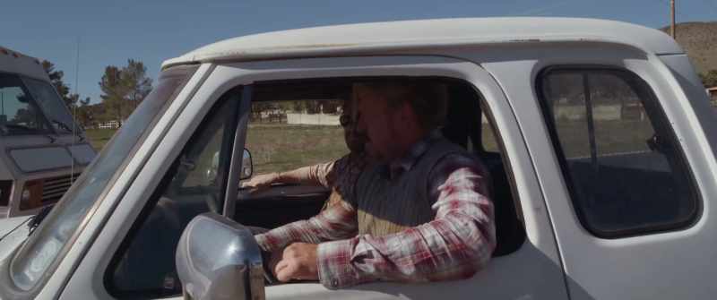 (truck revs)