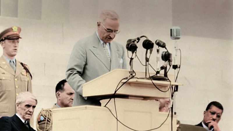 Truman: THERE IS NO JUSTIFIABLE REASON FOR DISCRIMINATION