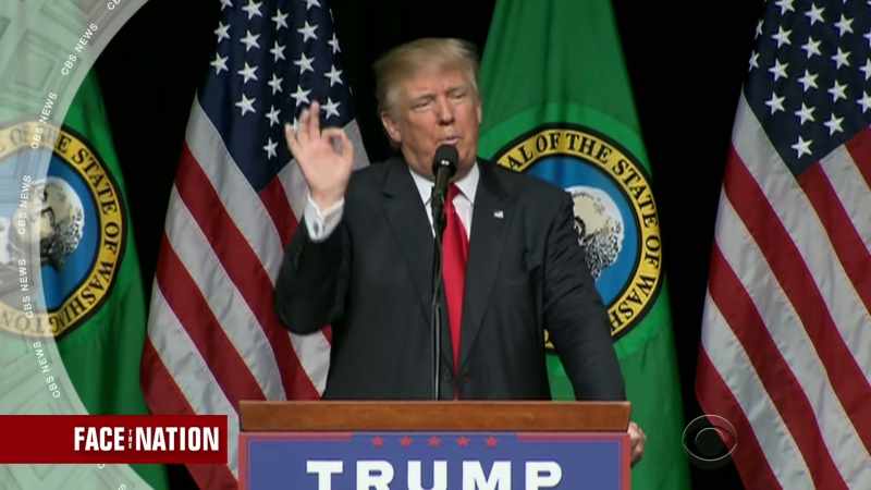 [Trump] She's married to a man