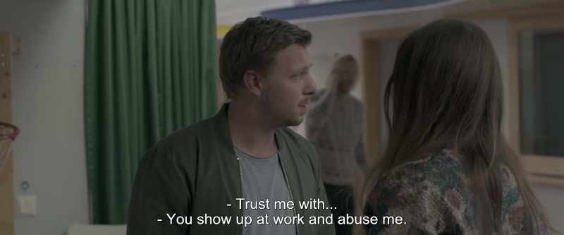 Trust me with... - You show up at work and abuse me