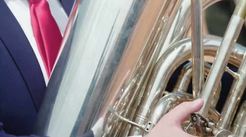 [ tuba plays 