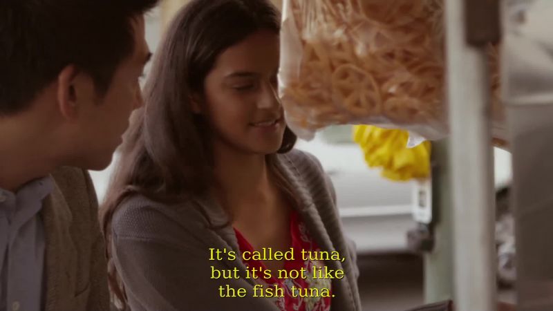 Tuna? It-- it's tuna, like