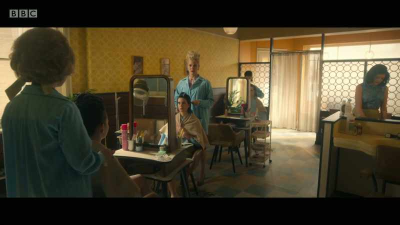 Turn it off, will you, Vivien? Chrissy, put a record on, please?
