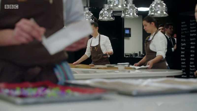 Turning the flowers into a final dish is a complex technical process